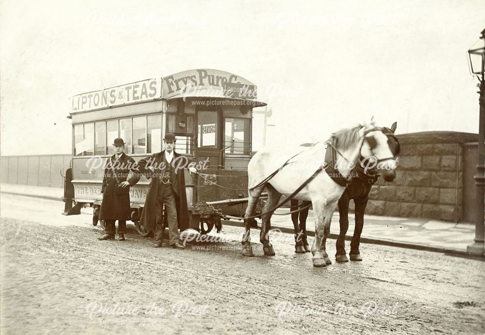 Derby Tramways Company horse tram No.12