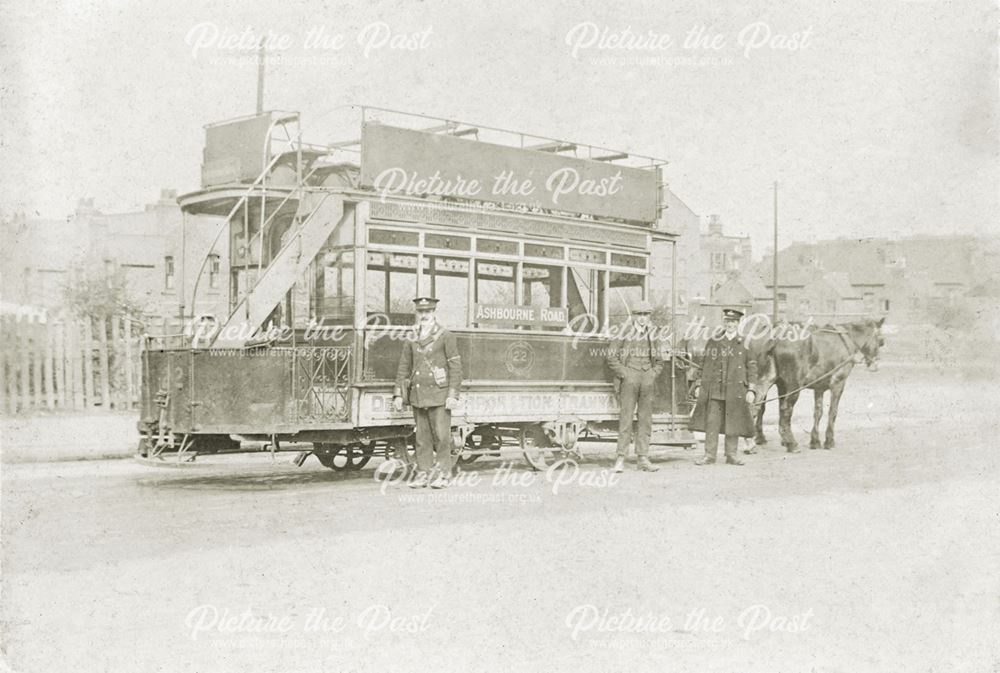 Derby Corporation horse tram No.22