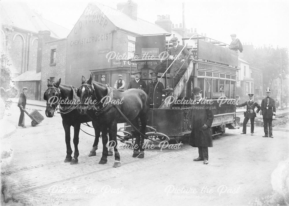 Derby Corporation horse tram No.22