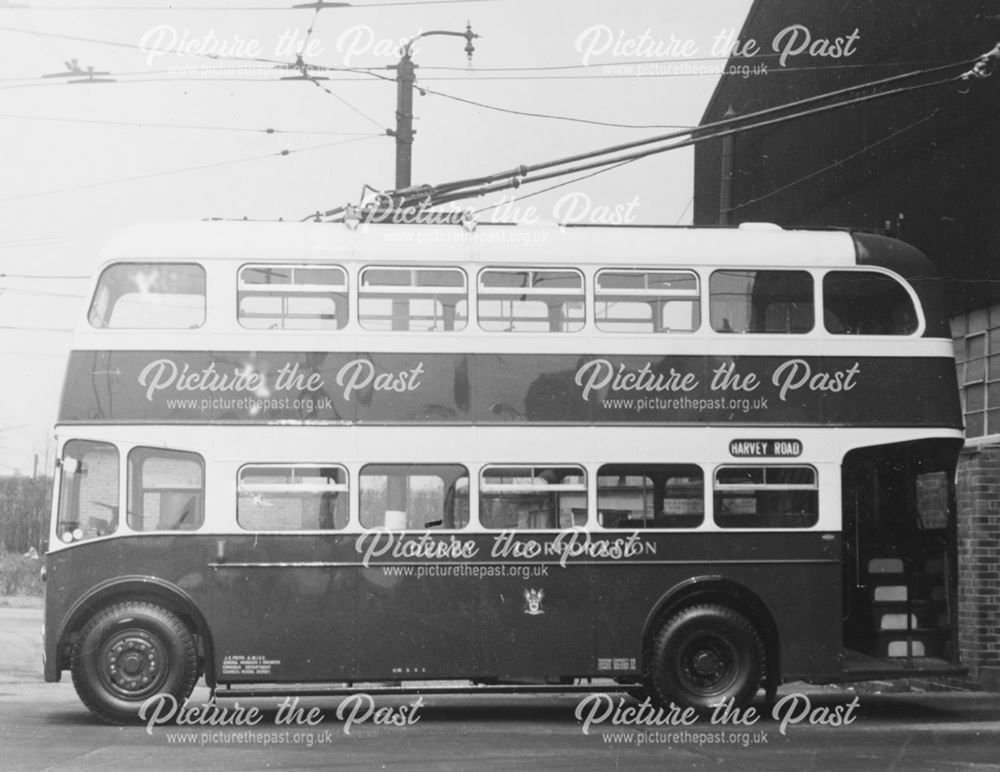 Derby Corporation trolley bus No.242