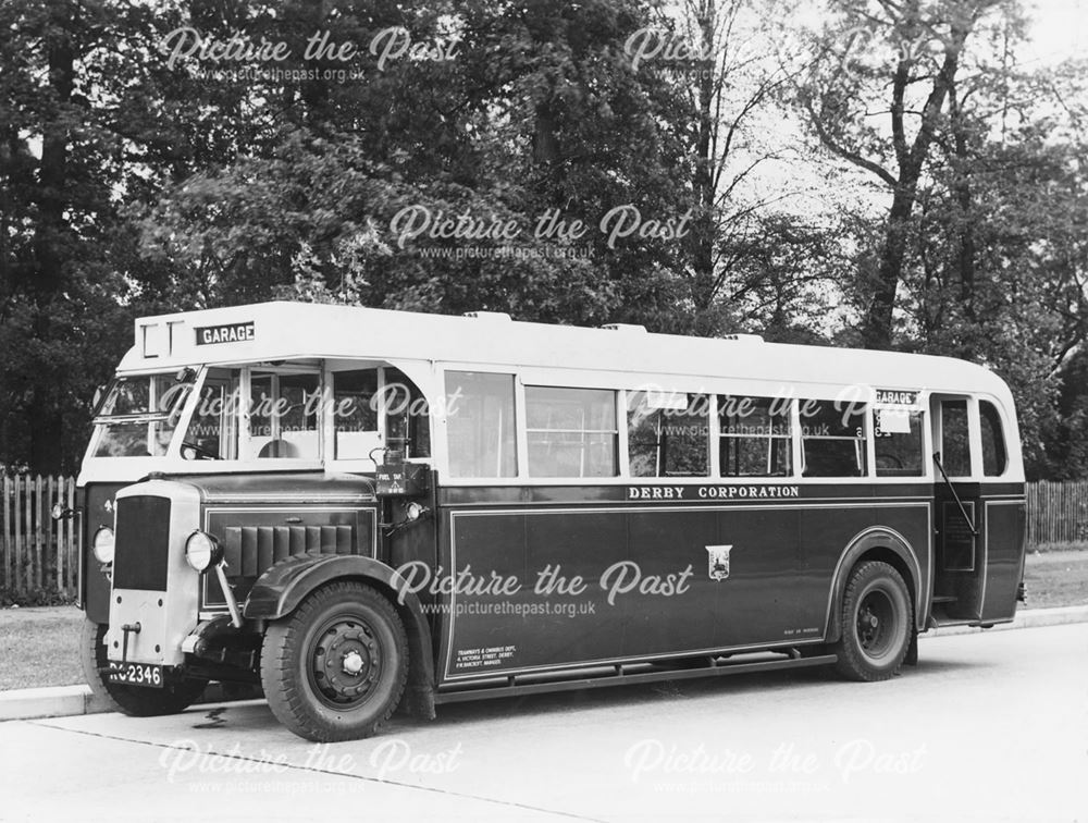 Derby Corporation motor bus No.46