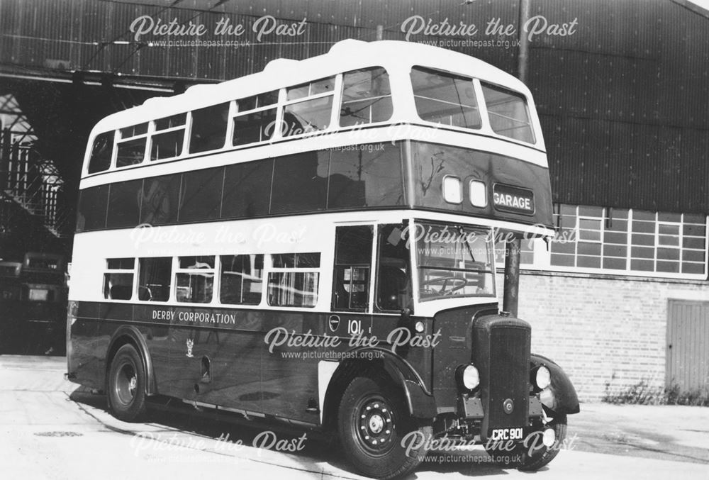 Derby Corporation motor bus No.101