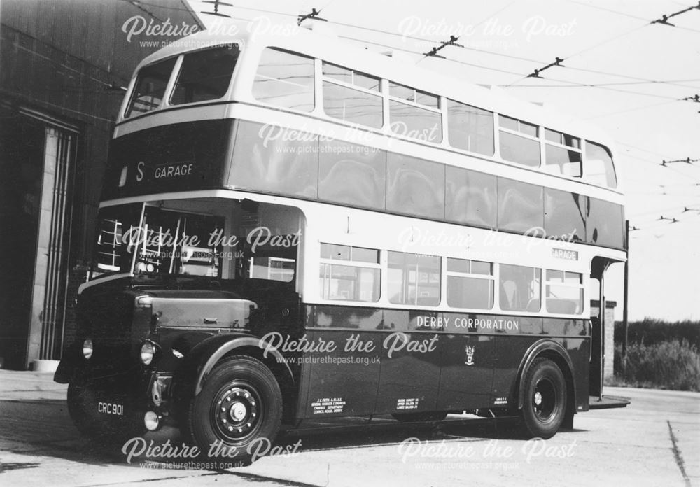 Derby Corporation motor bus No.101