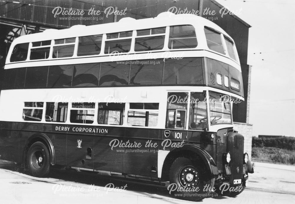 Derby Corporation motor bus No.101