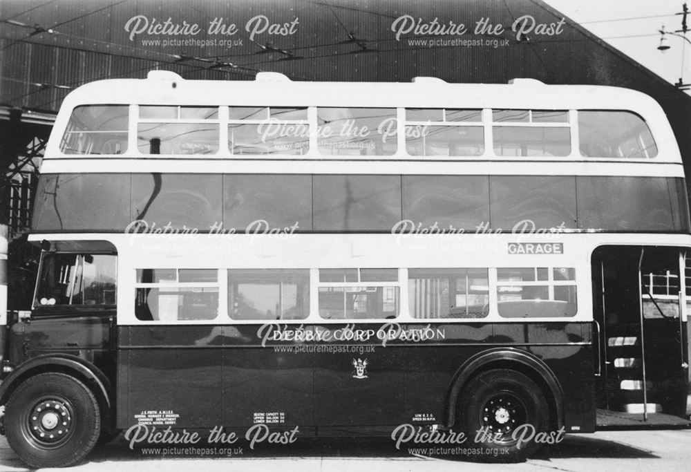 Derby Corporation motor bus No.101