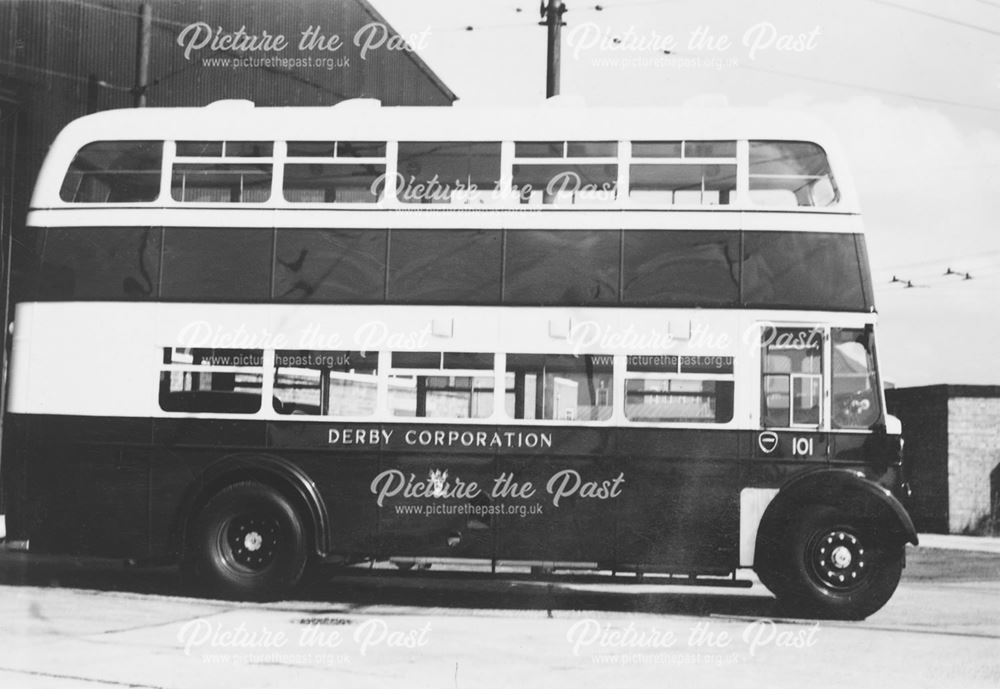 Derby Corporation motor bus No.101