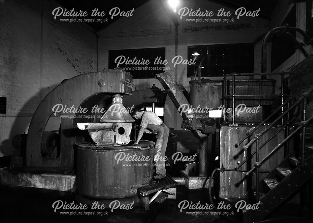 Sulphate Plant interior at The Coke Oven Plant, Stanton Works