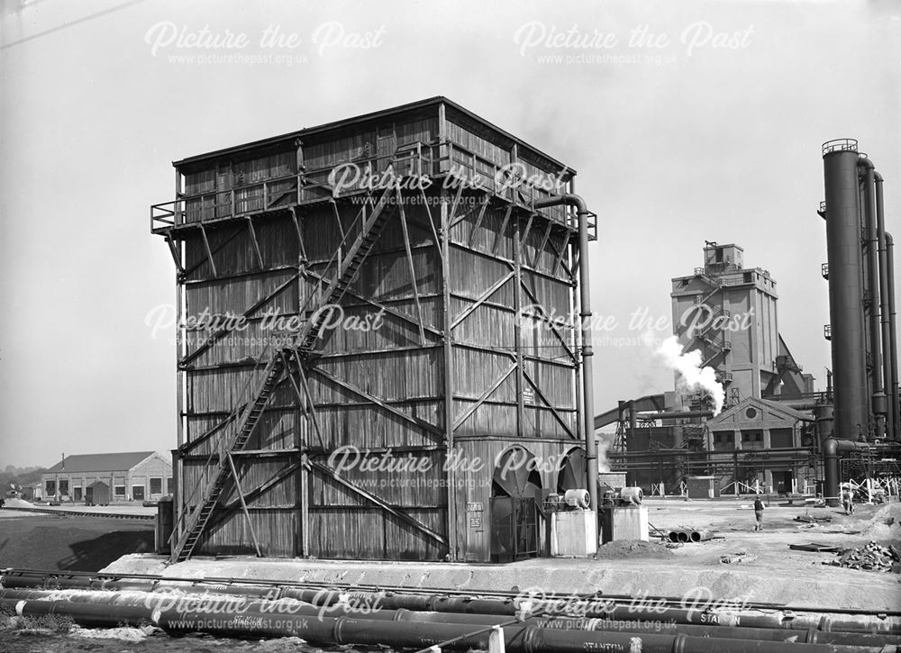 Timber Cooling Tower at The Coke Oven Plant, Stanton Works