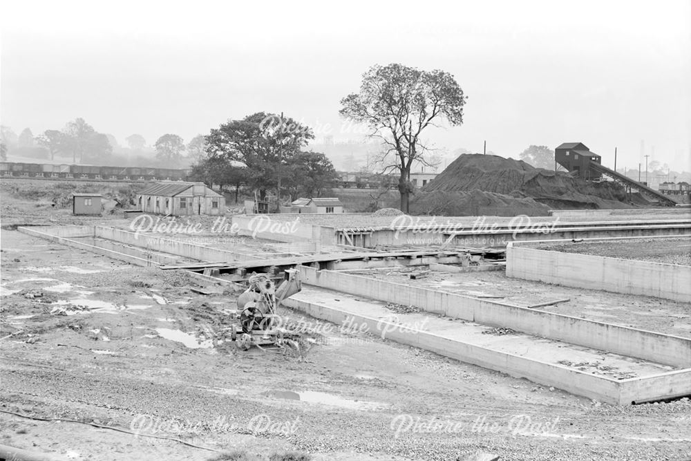 Construction of Ore Preparation Plant - ore beds