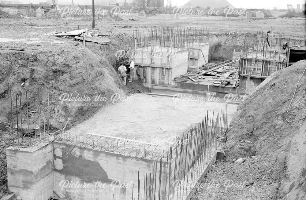 Construction of Ore Preparation Plant - foundations