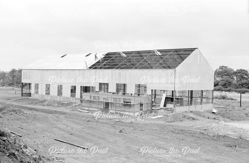 Construction of Ore Preparation Plant - Stores building