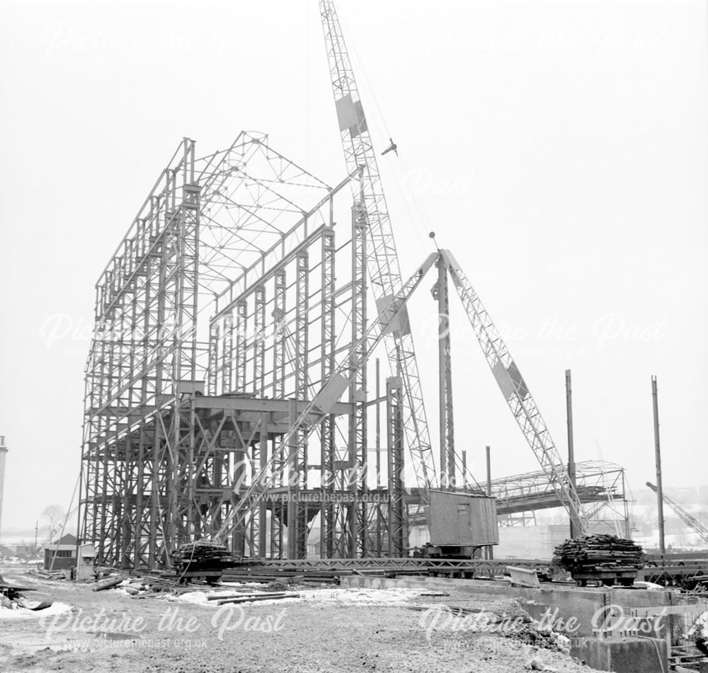 Construction of Ore Preparation Plant - crusher house