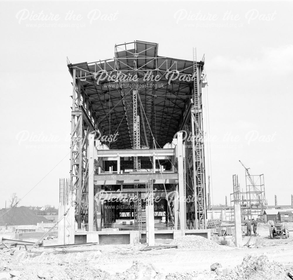 Construction of Ore Preparation Plant - crusher house