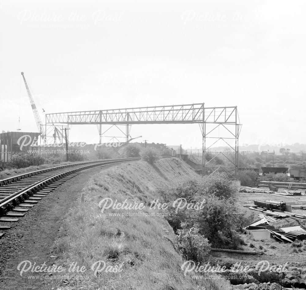 Construction of Ore Preparation Plant - tubular bridge for overhead ore conveyor