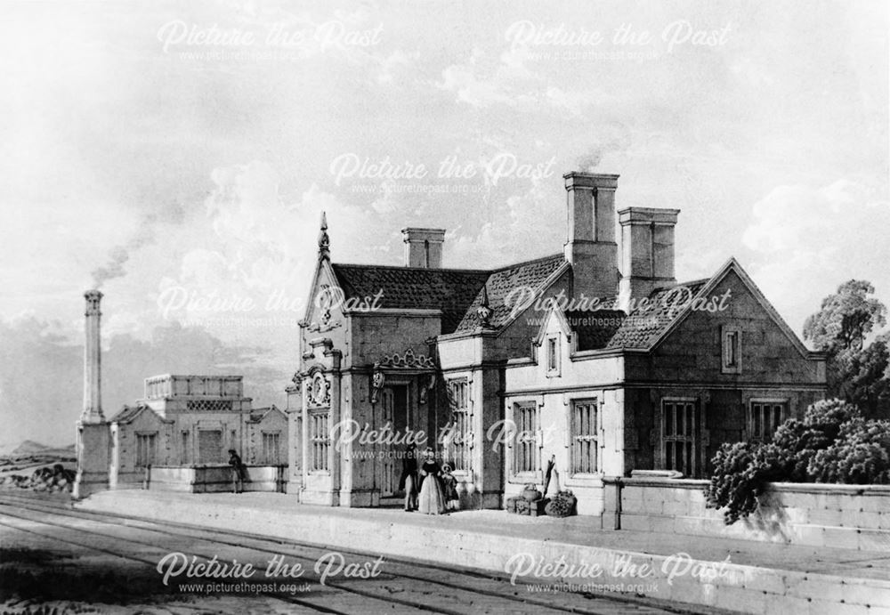 Original North Midland Railway station