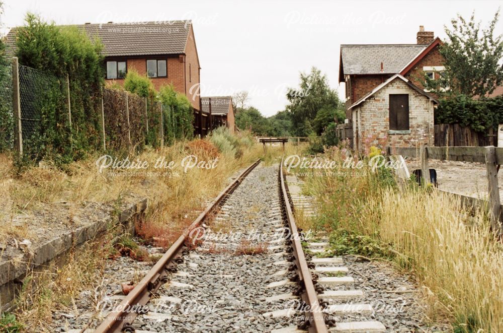 Remains of Denby station