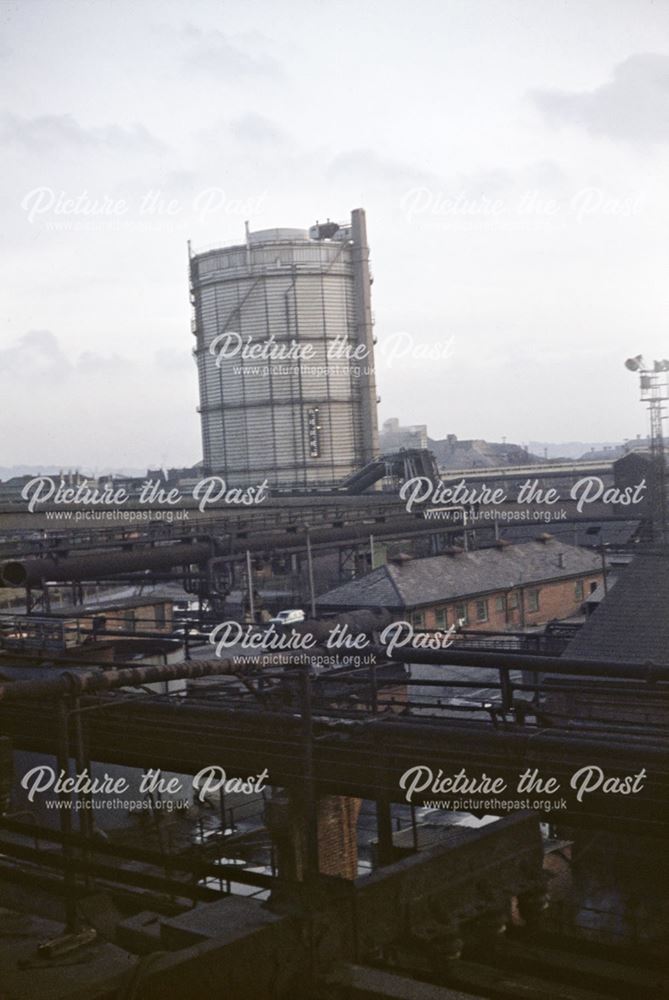 An elevated general view of the Coke Oven Plant, Stanton Works