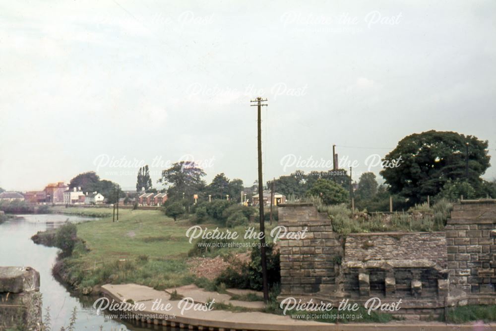 Original Bridge over Trent at Shardlow, 1966