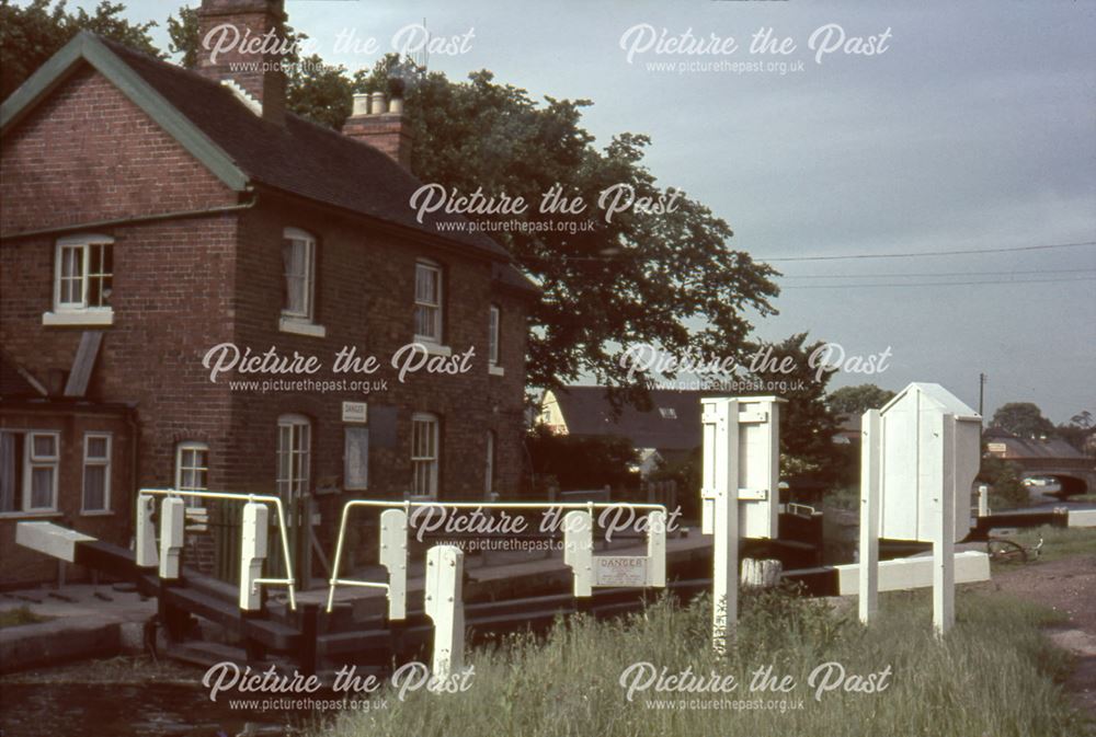 Lock Keepers Cottage, Number 2 Lock, Shardlow, c 1966