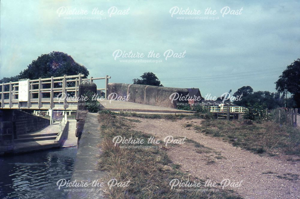 Pedestrian Bridge over Southern End of Trent Lock, Long Eaton, 1966