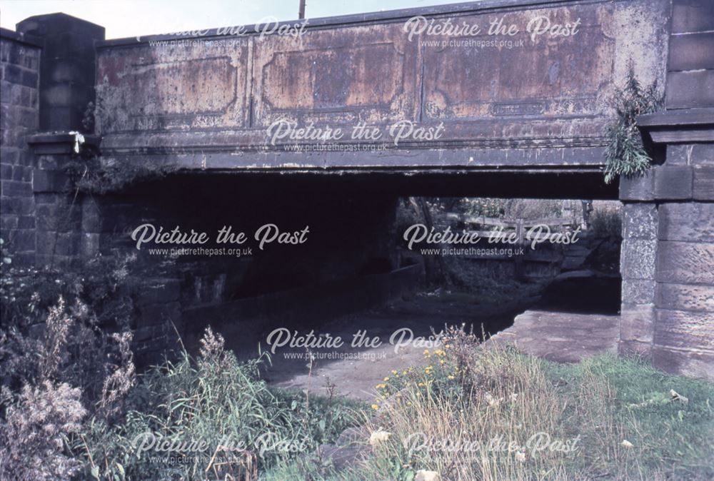 Cast Iron Trough and Aqueduct, Derby Canal, Morledge, Derby, 1967