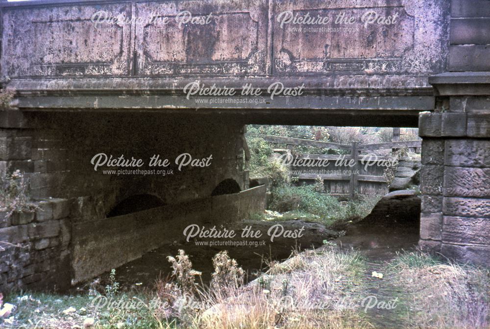 Cast Iron Trough and Aqueduct, Derby Canal, Morledge, Derby, 1964