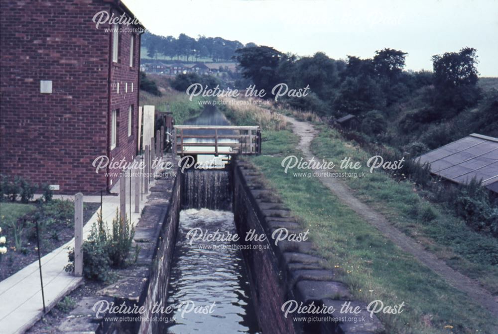 Chesterfield Canal Lock, Whittington, Chesterfield, 1966