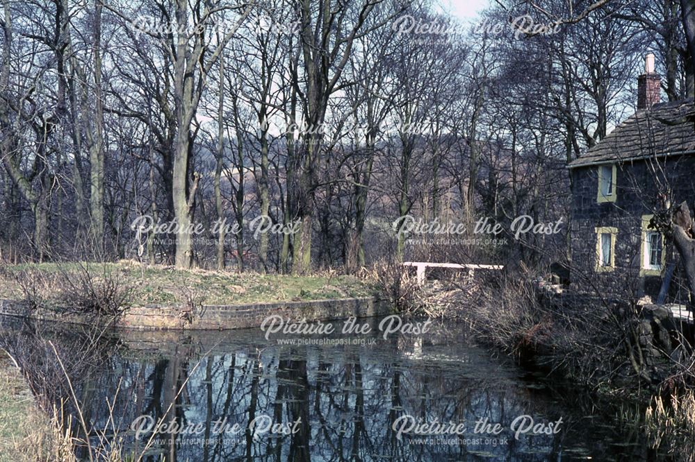 Aqueduct Cottage, Cromford Canal, Wigwell Viaduct, 1965