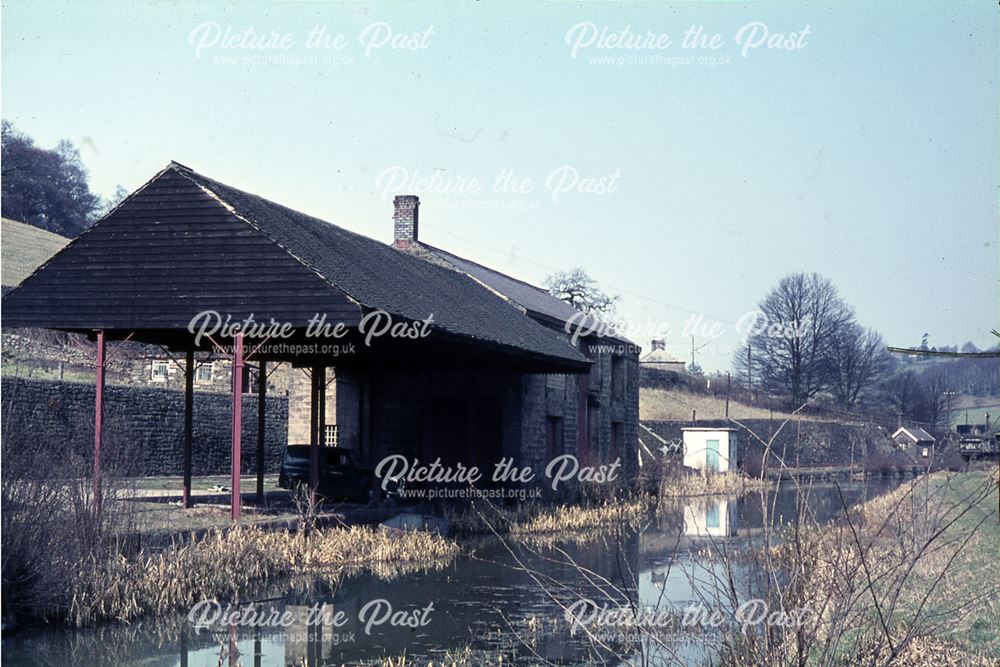 Wharf Shed, High Peak Junction, Cromford Canal, Lea, Cromford, 1965