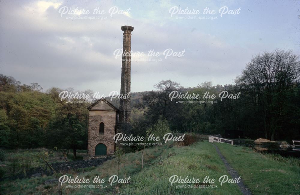 Leawood Pumphouse, Cromford Canal, Cromford, 1963