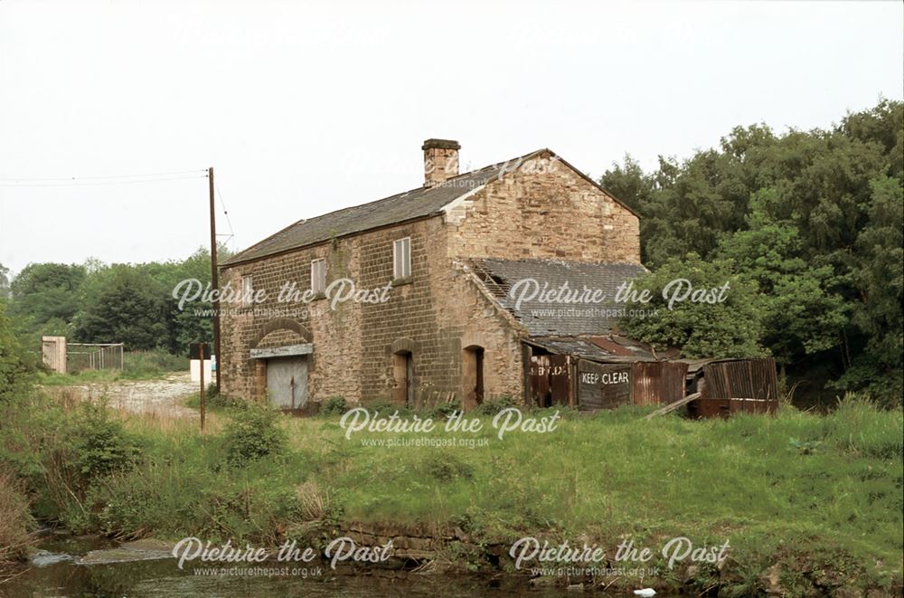 Former Saw Mill, Chesterfield Canal, Killamarsh, 1978