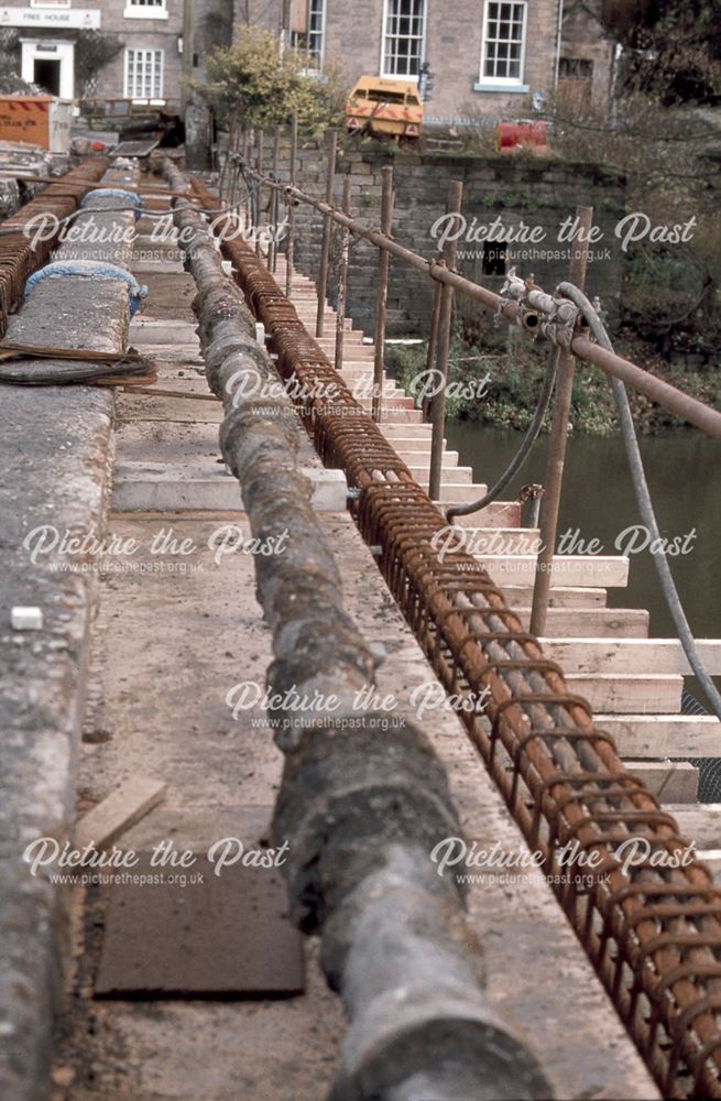 Early Gas Pipe, Milford Bridge, Milford, 1982