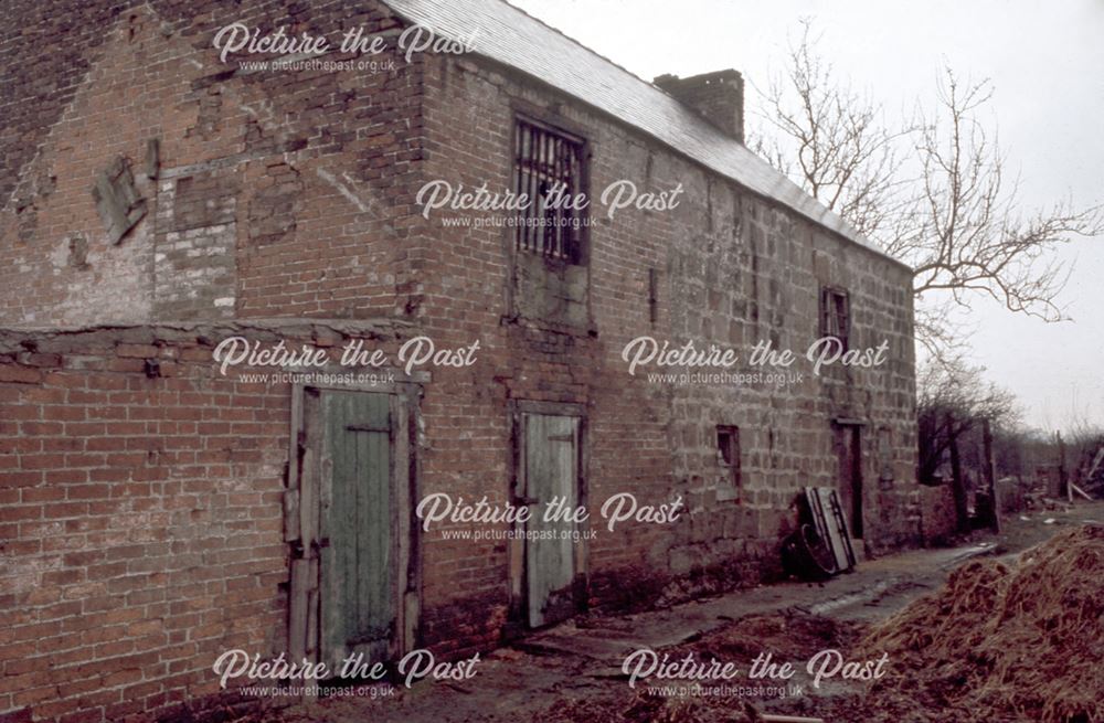 Derelict Building, Pinxton, c 1960