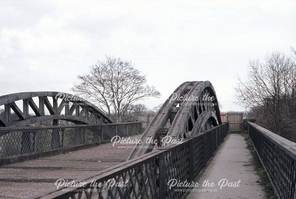 Footpath Downstream of Handyside's Iron Bridge, Little Chester, Derby, 1977