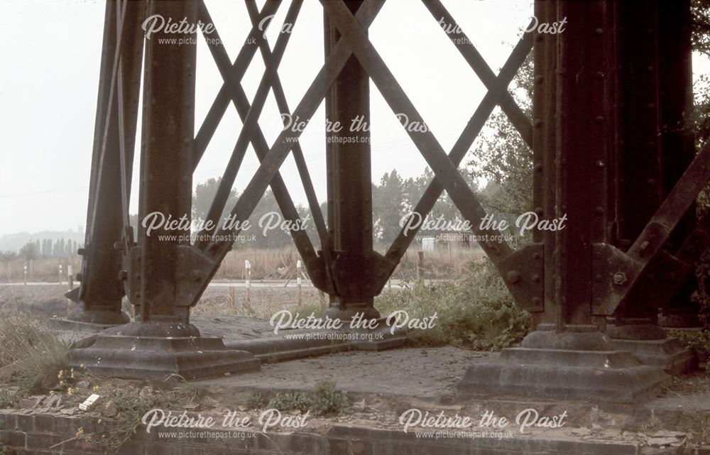 Great Northern Railway (GNR), Bennerley Viaduct, Awsworth, 1976