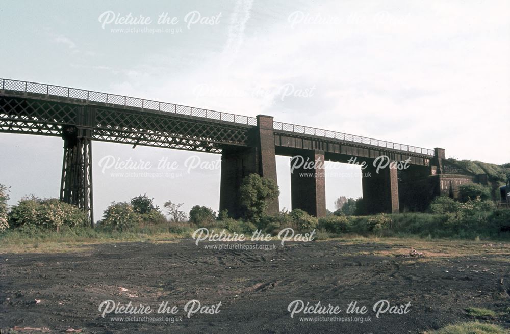 Great Northern Railway (GNR), Bennerley Viaduct, Awsworth, 1976