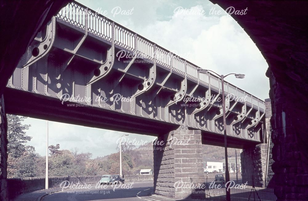 Railway Bridges over Derby Road, Ambergate, 1964