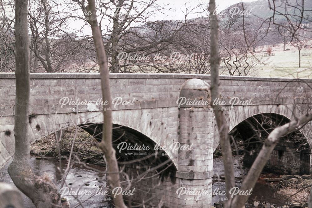 Yorkshire Bridge over the River Derwent, Bamford, 1977