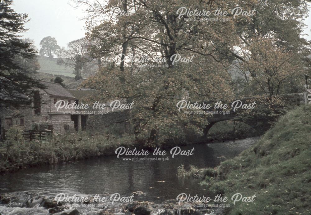 Viator's Bridge, River Dove, Milldale, 1963