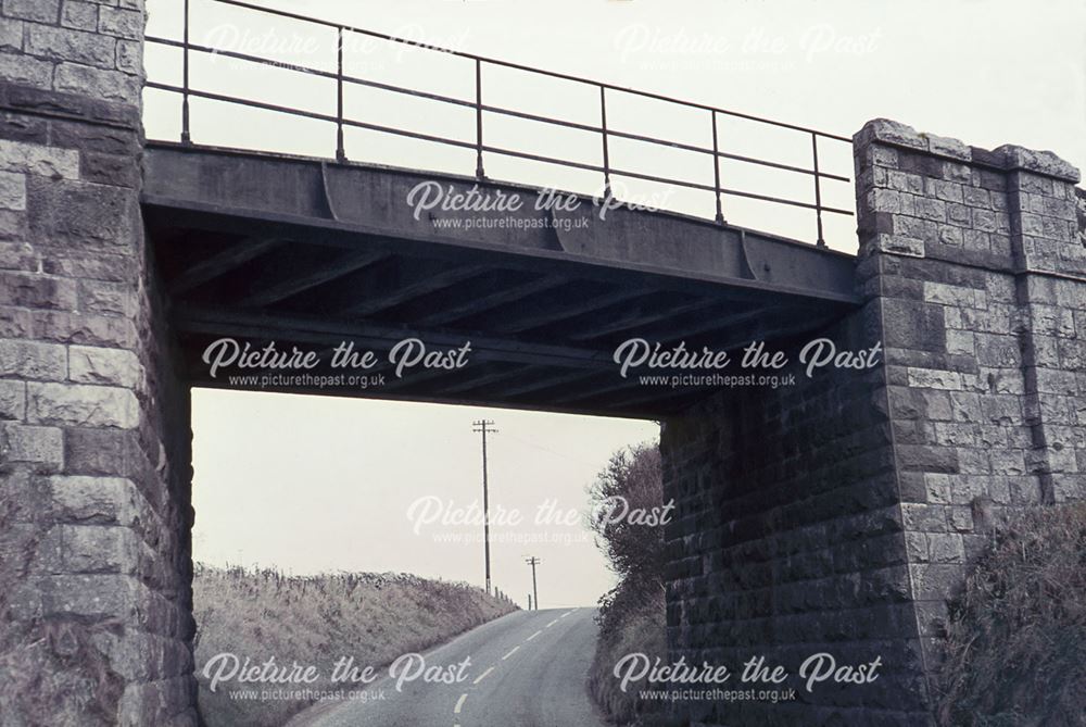 Bridge, Cromford and High Peak Railway, Longcliffe, 1964