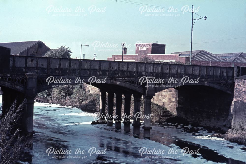 Cattle Market Bridge, Derby, c 1960s