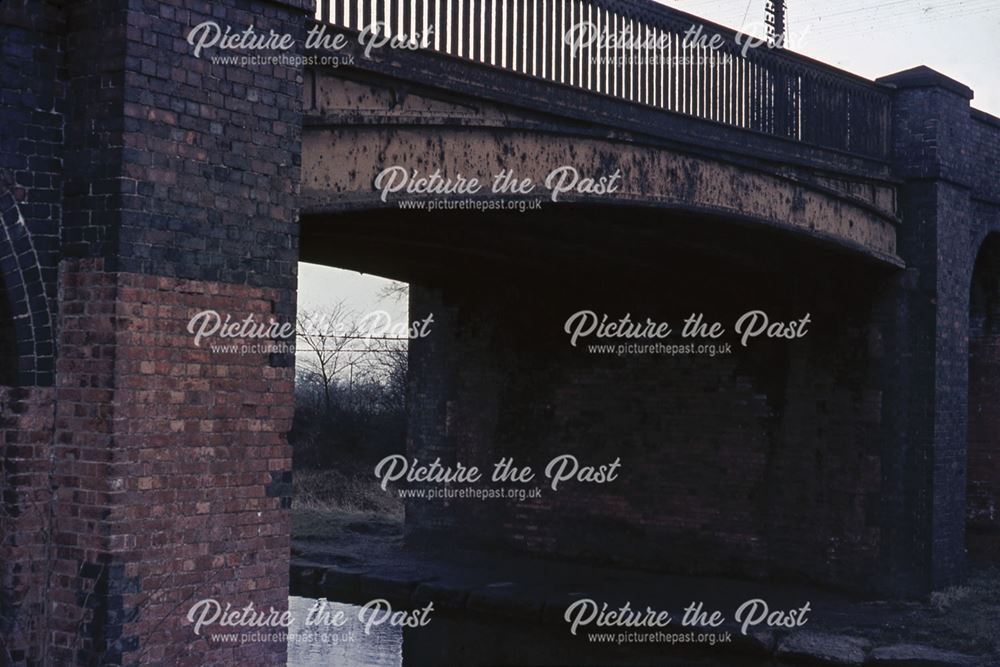 Buckford Lane Bridge, Findern, Willington, 1965