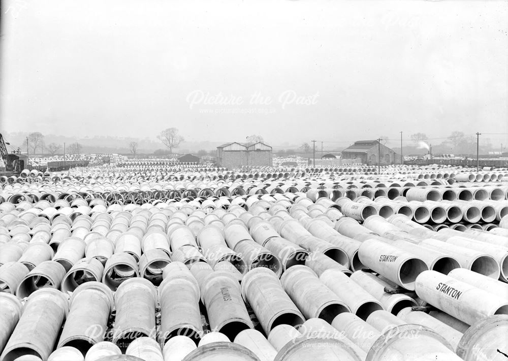 Concrete Plant stockyards