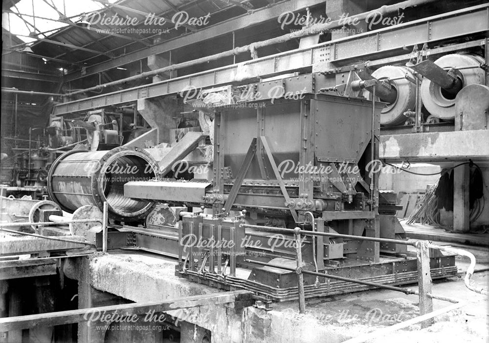 Charging machine in the Moulding Shop