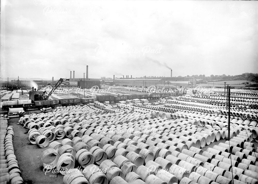 Concrete Plant Stock Yard