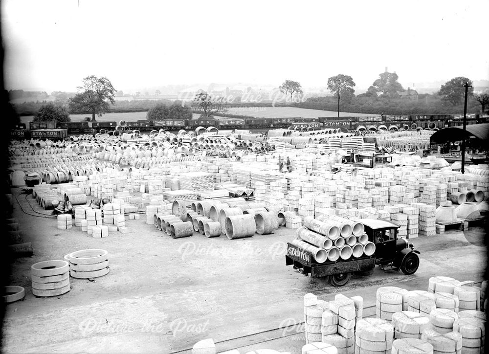 Concrete Plant Stock Yard