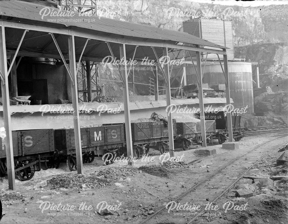 Lime Loading Stage at Bowne and Shaw's Quarry