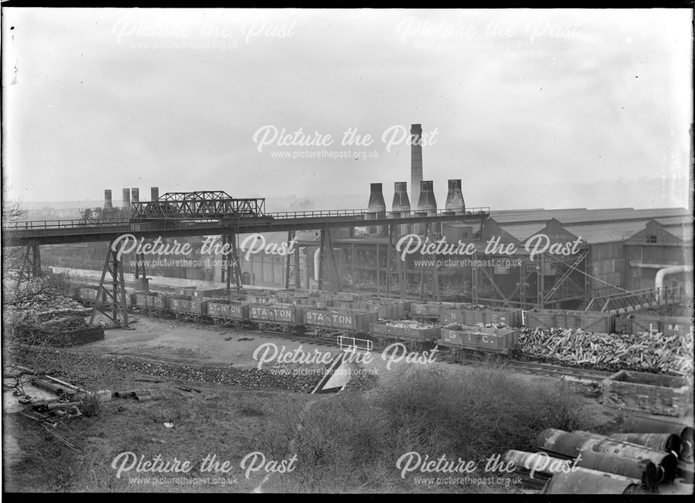 Railway and Cupolas at the 12 foot and 18 foot Spun Plants