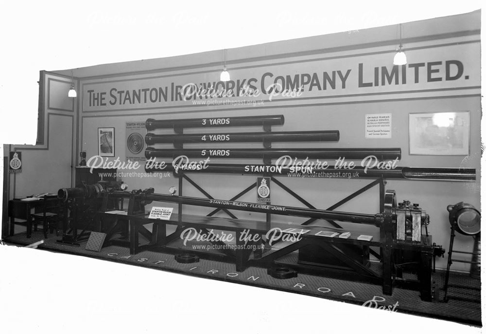 Stanton Ironworks Company exhibition stand