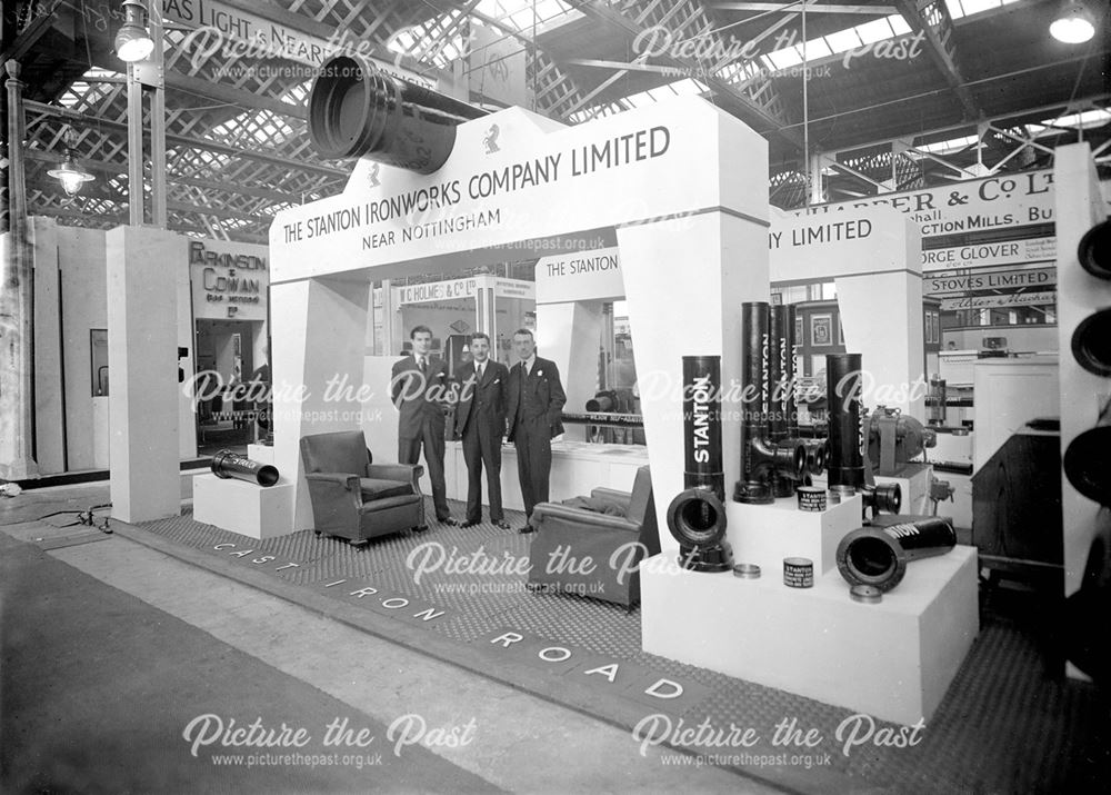 Exhibition stand at British Industries Fair